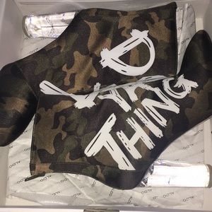 Aldo women’s heels like new camo
